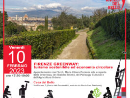 10 febbraio – Firenze Greenway: turismo sostenibile ed economia circolare