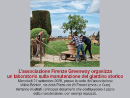 24 settembre – La manutenzione del giardino storico
